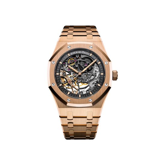 Audemars Piguet Replica Watch Royal Oak DOUBLE BALANCE WHEEL OPENWORKED 15407OR.OO.1220OR.01