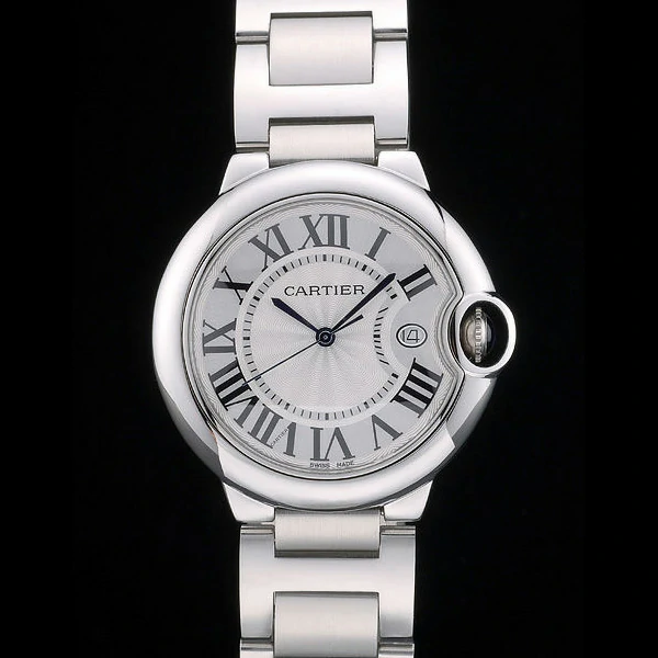 Cartier Ballon Bleu 38mm White Dial Stainless Steel Case And Bracelet new59134