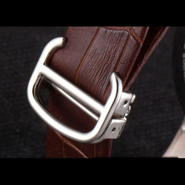 Cartier Ballon Bleu Brown Leather Strap new59523