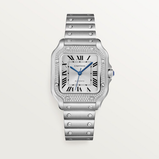 Cartier Replica Watch Santos de Cartier Replica Watch, Stainless Steel, 35.1mm, W4SA0005