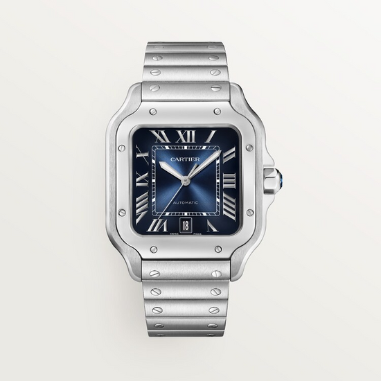 Cartier Replica Watch Santos de Cartier Replica Watch, Stainless Steel, 39.8mm, WSSA0071