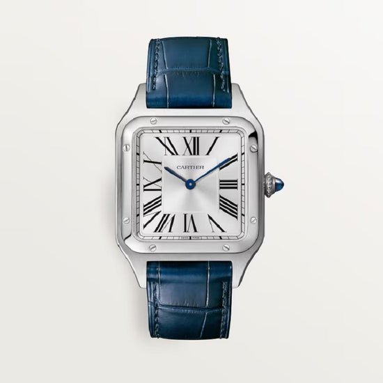 Cartier Replica Watch Santos-Dumont de Cartier Replica Watch, Stainless Steel, 43.5mm x 31.4mm, WSSA0085