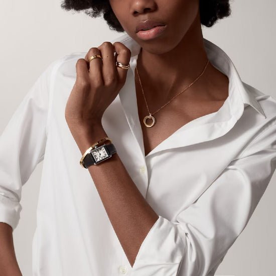 Cartier Replica Watch Tank Must de Cartier Replica Watch, Small Stainless Steel, 29.5mm x 22mm, WSTA0135