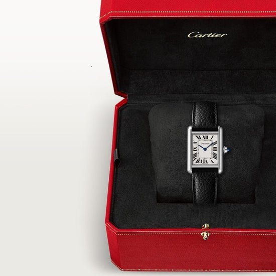 Cartier Replica Watch Tank Must de Cartier Replica Watch, Small Stainless Steel, 29.5mm x 22mm, WSTA0135