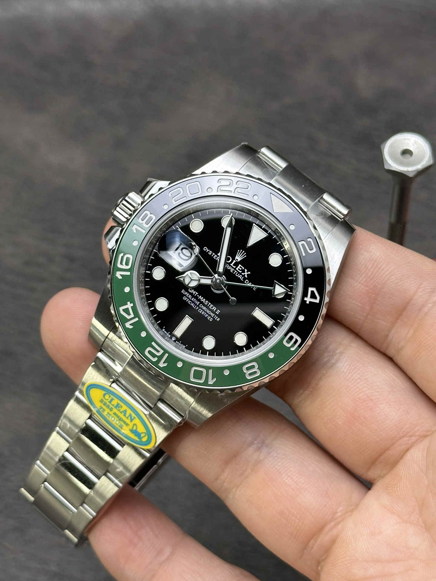 GMT Master II 126720VTNR – Premium Sprite Left-Handed 3285 Movement Replica