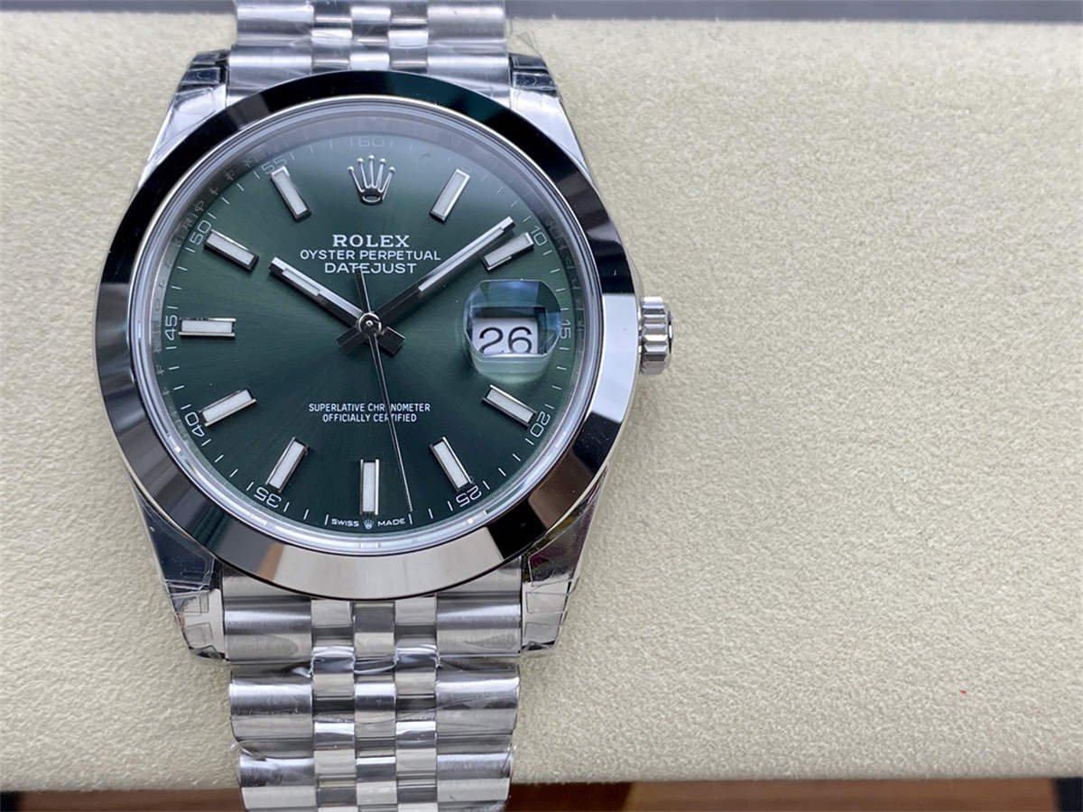 Green Datejust 41 Replica – Premium Mint Green Dial Datejust Super Clone 41mm
