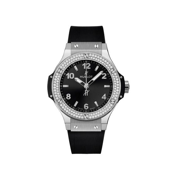Hublot Replica Watch Big Bang, Steel, Black Diamonds, 38mm, 361.SX.1270.RX.1104