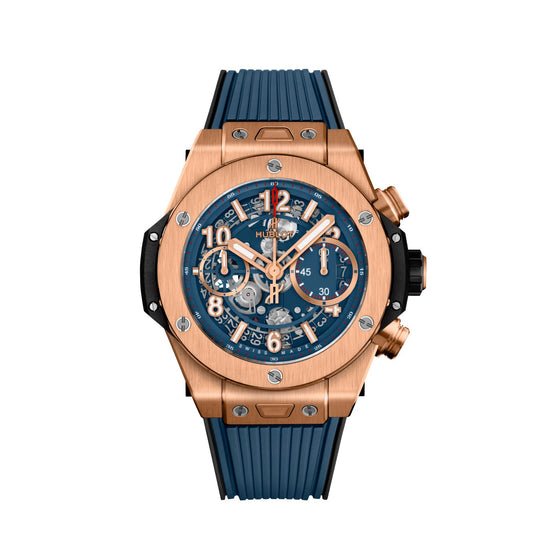 Hublot Replica Watch Big Bang, Unico King Gold Blue, 42mm, 441.OX.5189.RX