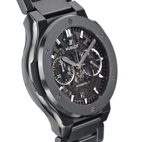 Hublot Replica Watch Classic Fusion Aerofusion Black Magic Bracelet 45mm, 528.CM.0170.CM
