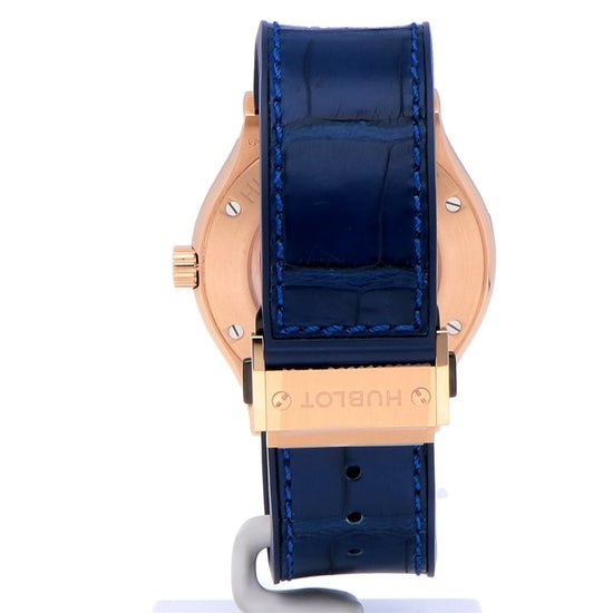Hublot Replica Watch Classic Fusion King Gold Blue 45mm, 511.OX.7180.LR