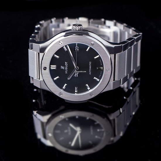 Hublot Replica Watch Classic Fusion Titanium Bracelet 42mm, 548.NX.1170.NX