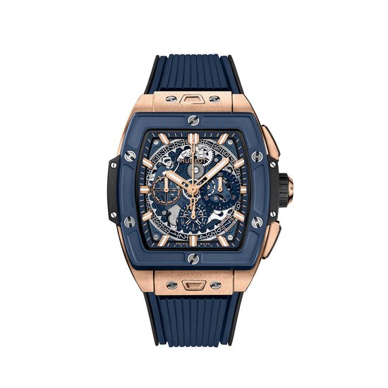 Hublot Replica Watch Spirit of Big Bang KING GOLD BLUE CERAMIC 642.OL.7180.RX