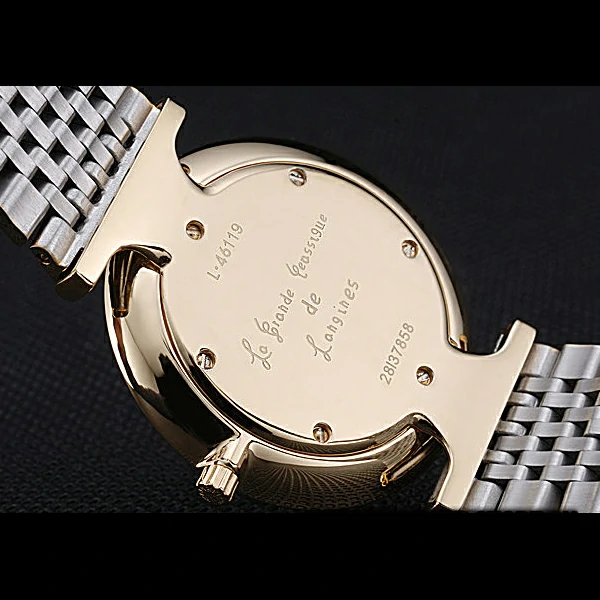 Longines La Grande Classique Two Tone Band Champagne Dial Diamond Markers Homme new60000