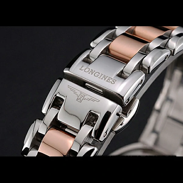 Longines PrimaLuna Stainless Steel And Gold Diamond Case new60474