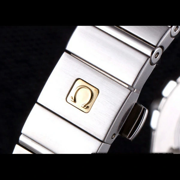 Omega Constellation White Dial with Omega Logo Stainless Steel Band new59534