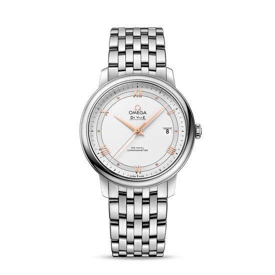 Omega Replica Watch De Ville PRESTIGE CO‑AXIAL CHRONOMETER 424.10.40.20.02.002