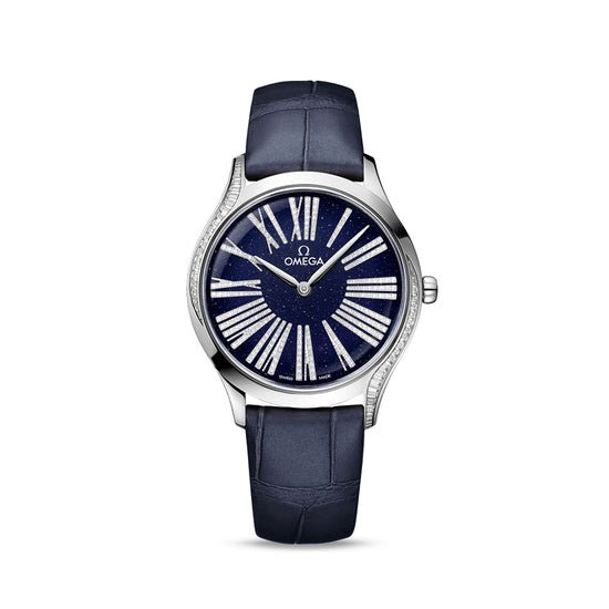 Omega Replica Watch De Ville TRÉSOR QUARTZ 428.58.36.60.53.001