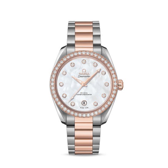 Omega Replica Watch Seamaster AQUA TERRA 150M CO‑AXIAL MASTER CHRONOMETER LADIES  220.25.38.20.55.001