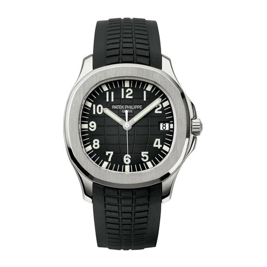 Patek Philippe Replica Watch Aquanaut Date, Sweep Seconds Watch, Stainless Steel 40,8mm, 5167A-001