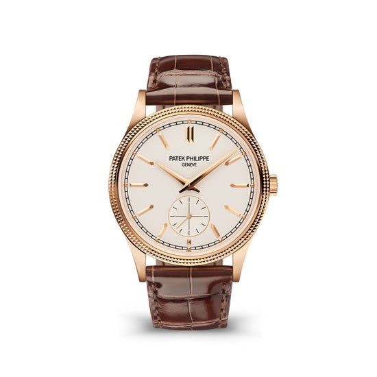 Patek Philippe Replica Watch Calatrava, 18k Rose Gold, 39mm, 6119R-001