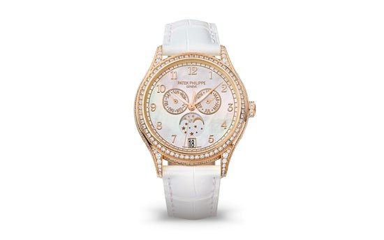 Patek Philippe Replica Watch Complication, 18k Rose Gold set with 388 diamonds (~2,92 ct), 38mm, Annual Calendar 4948R-001