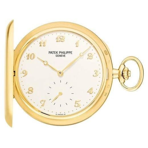 Patek Philippe Replica Watch Hunter-Case Pocket Watch, 18k Yellow Gold, 48mm, 980J-011