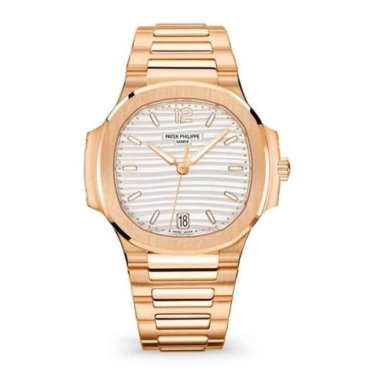 Patek Philippe Replica Watch Nautilus Ladies Automatic Watch, 18k Rose Gold, 35,2mm, 7118/1R-001
