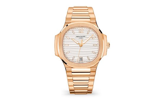 Patek Philippe Replica Watch Nautilus Ladies Automatic Watch, 18k Rose Gold, 35,2mm, 7118/1R-001