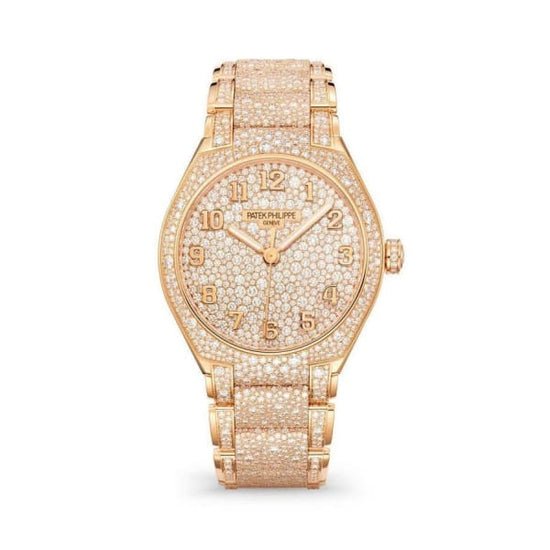 Patek Philippe Replica Watch Twenty~4 Haute Joaillerie Automatic, 18k Rose Gold with 3238 diamonds: ~17.21 ct, 36mm, 7300/1450R-001