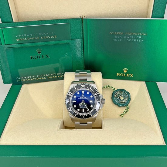 Pre-owned 2022Rolex Replica Watch Deepsea James Cameron, D-blue Dial, 44mm, Oystersteel, 126660-0002