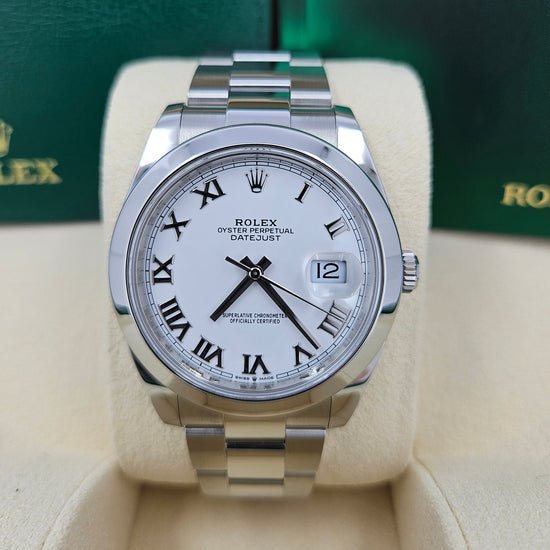 Pre-owned Rolex Replica Watch Datejust 41 Oystersteel 126300-0015