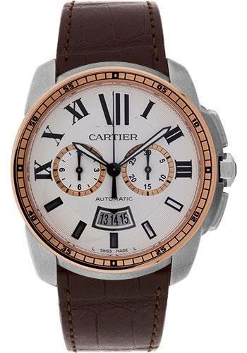 Replica Cartier Calibre de Cartier Chronograph Watch W7100043