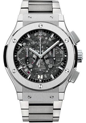 Replica Hublot Classic Fusion 45mm Chronograph Titanium Watch 525.NX.0170.NX
