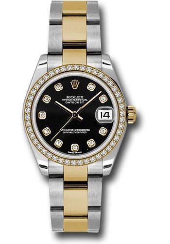 Replica Rolex Datejust 31mm Watch 178383 bkdo