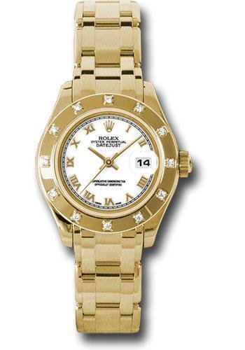 Replica Rolex Datejust Pearlmaster Watch: 80318 wr