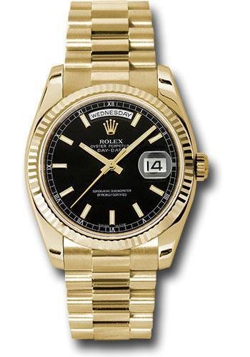 Replica Rolex Day-Date 36mm Watch 118238 bksp