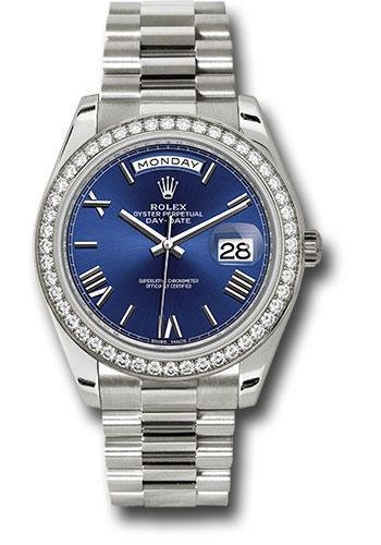 Replica Rolex Oyster Perpetual Day-Date 40 Watch 228349RBR blrp
