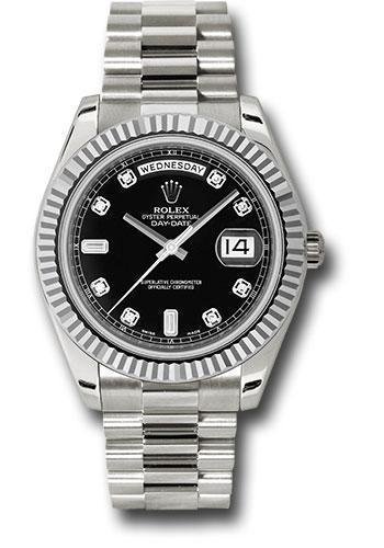 Replica Rolex Oyster Perpetual Day-Date II President 218239 bkdp