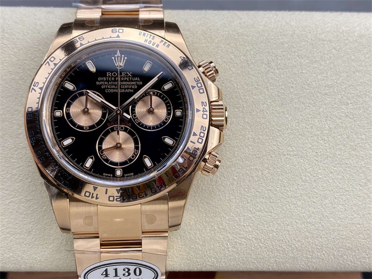Rolex Daytona Everose Black Dial – Edition