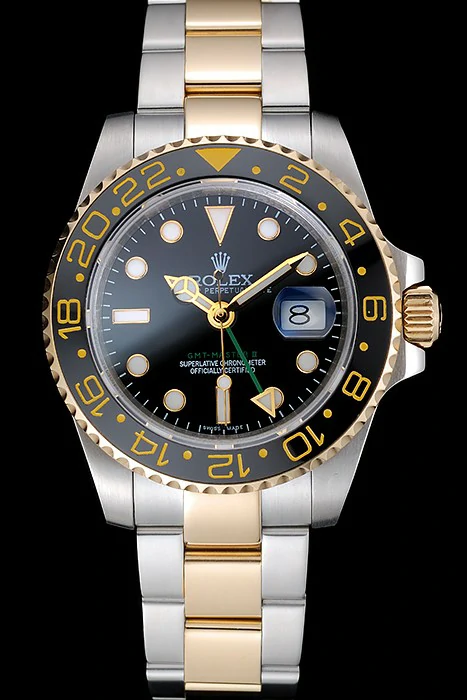 Rolex GMT Master Black Bezel Black Dial new115403