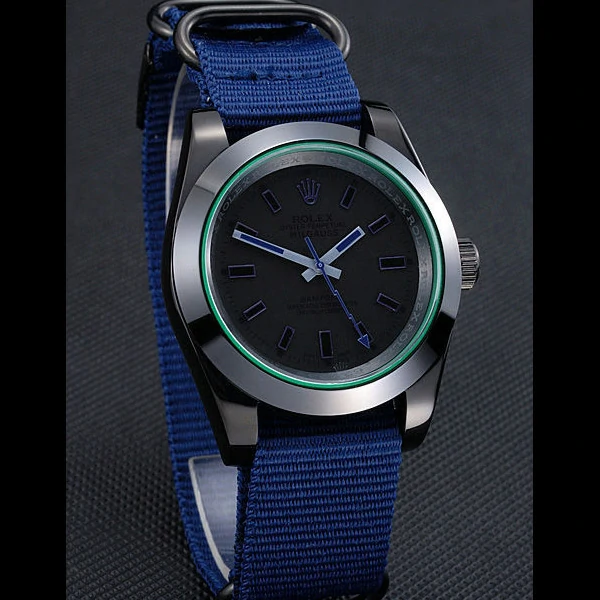 Rolex Milgauss Bamford Blue Nylon Strap new59919