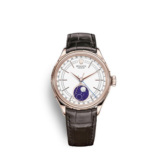 Rolex Replica Watch Cellini Moonphase 39mm, 18k Everose Gold, 50535-0002