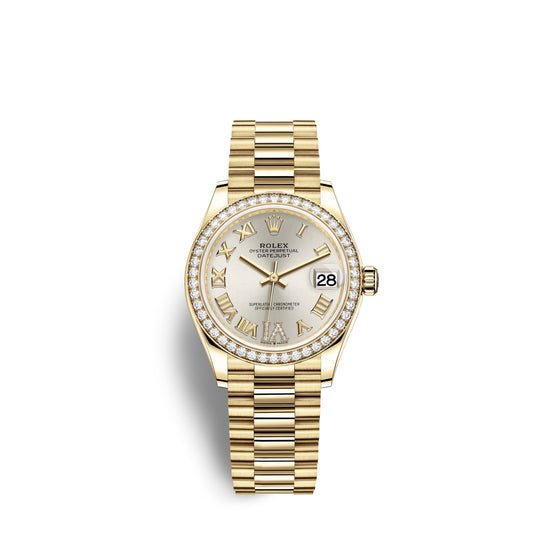 Rolex Replica Watch Datejust 31, 18kt Yellow Gold, 278288RBR-0020