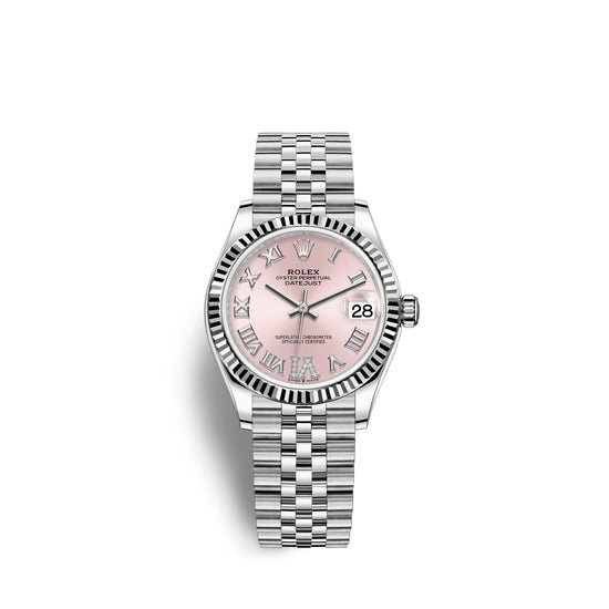 Rolex Replica Watch Datejust 31, Oystersteel and 18k White Gold, 278274-0024