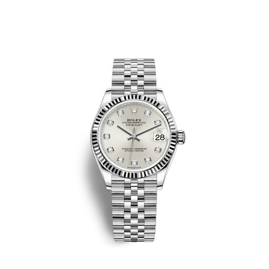 Rolex Replica Watch Datejust 31, Oystersteel and 18k White Gold, 278274-0030