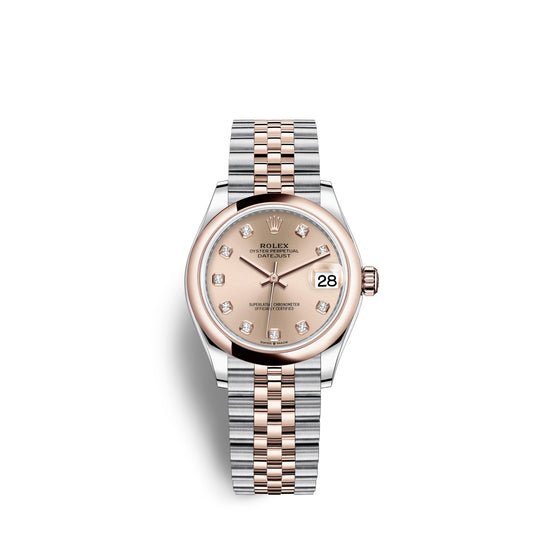 Rolex Replica Watch Datejust 31, Oystersteel and Everose gold, 278241-0024