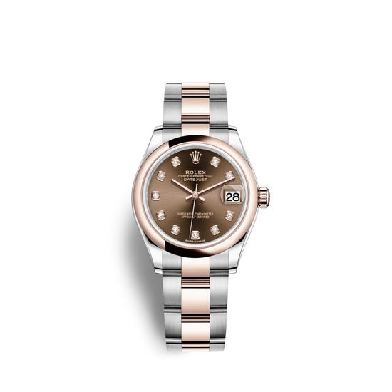Rolex Replica Watch Datejust 31, Oystersteel and Everose gold, 278241-0027
