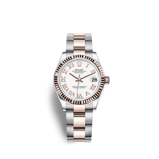 Rolex Replica Watch Datejust 31, Oystersteel and Everose Gold, 278271-0001