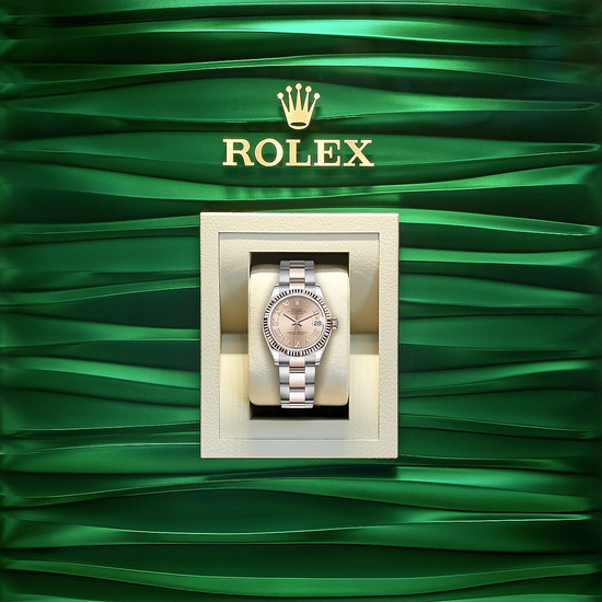 Rolex Replica Watch Datejust 31, Oystersteel and Everose Gold, 278271-0005