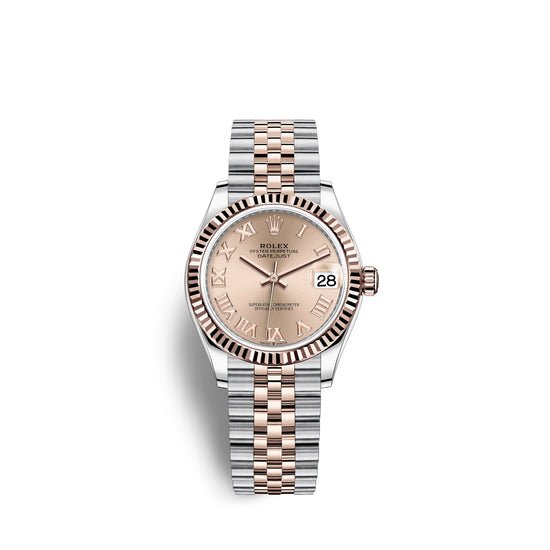Rolex Replica Watch Datejust 31, Oystersteel and Everose Gold, 278271-0006